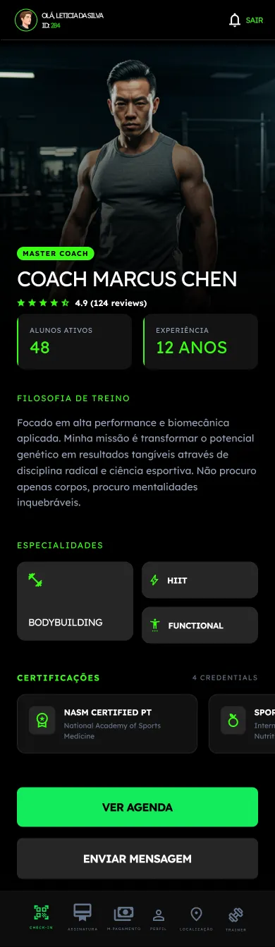 Projeto Gym Trainer Light