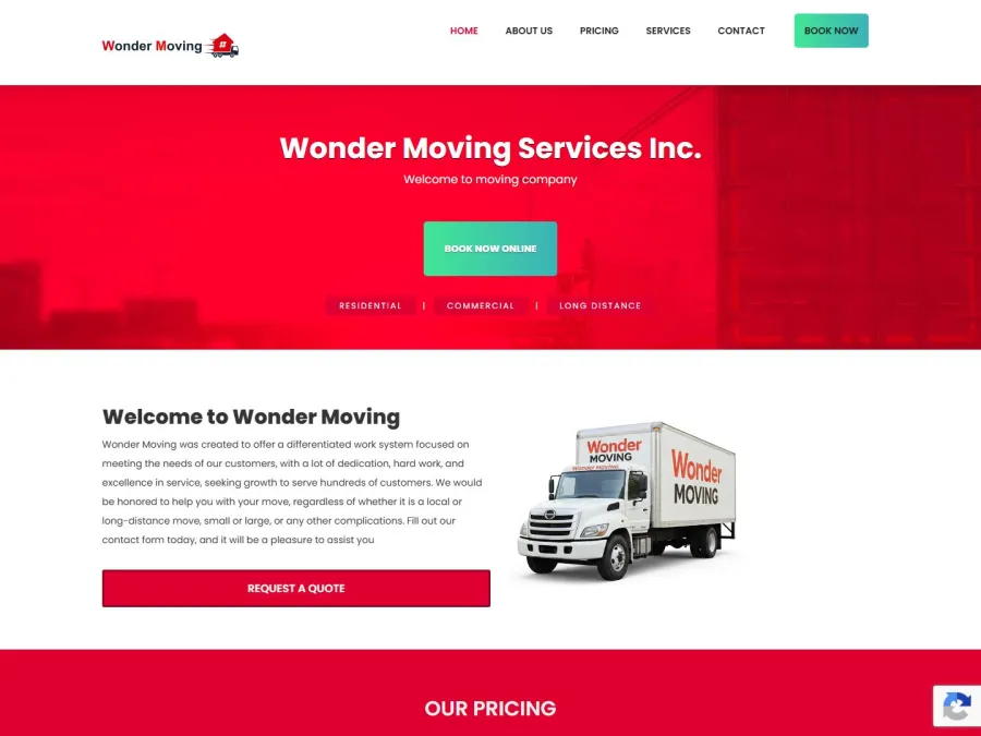 Projeto Wonder Moving